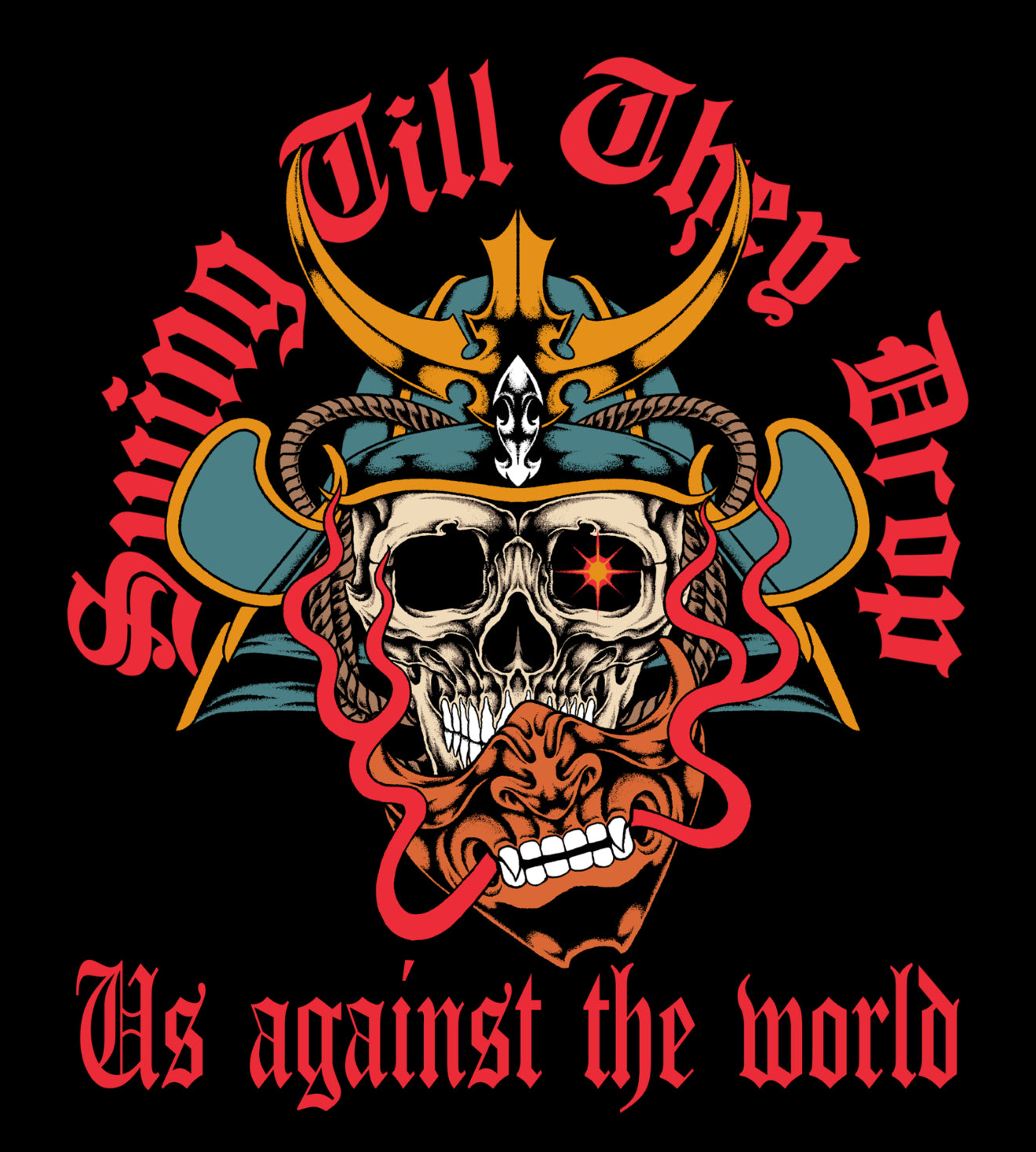 Us against the world Flag